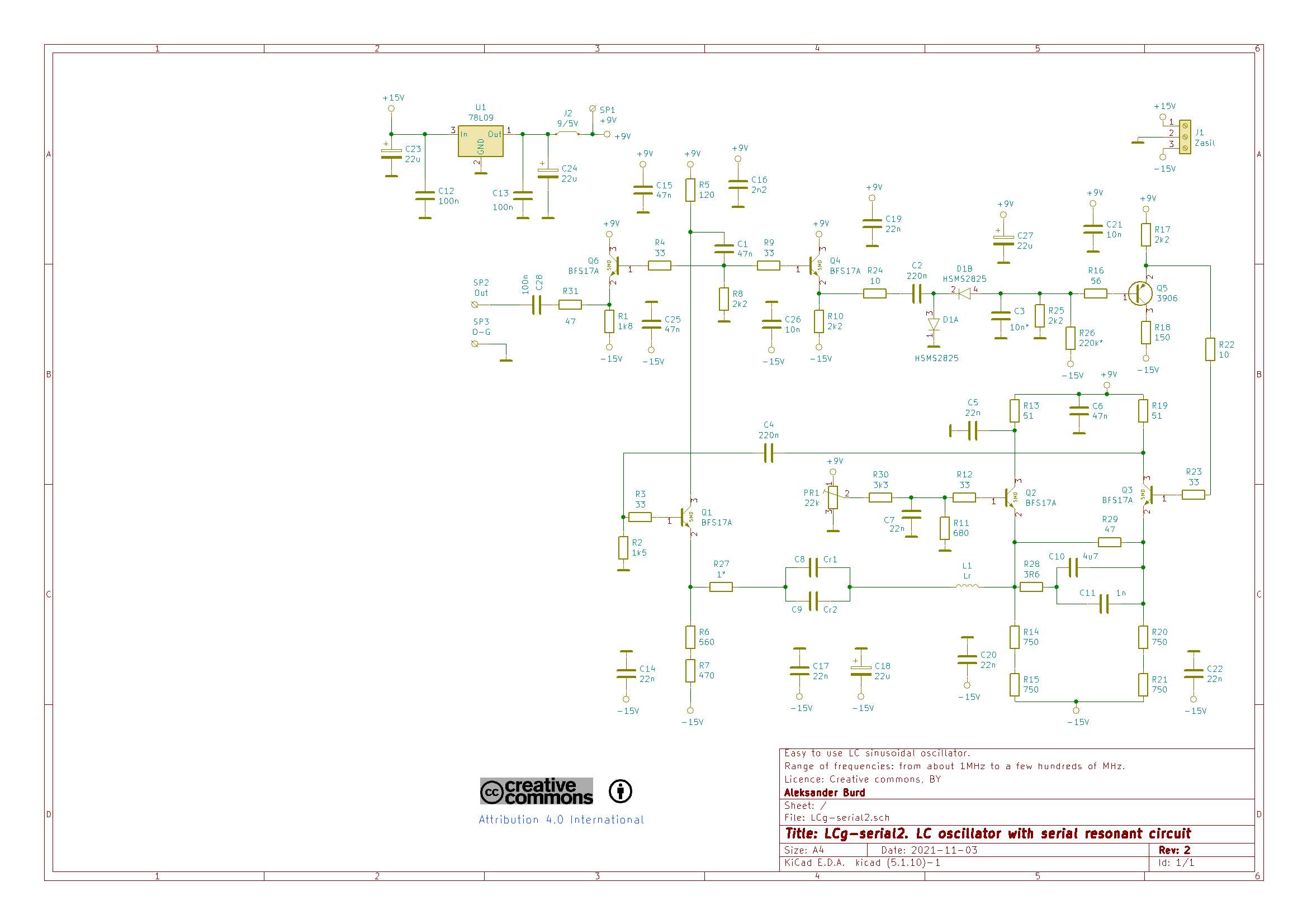 LCg-serial circuit base version, v.2
